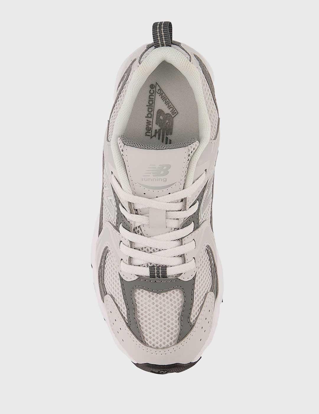 Zapatillas New Balance 530 grises para niño y niña