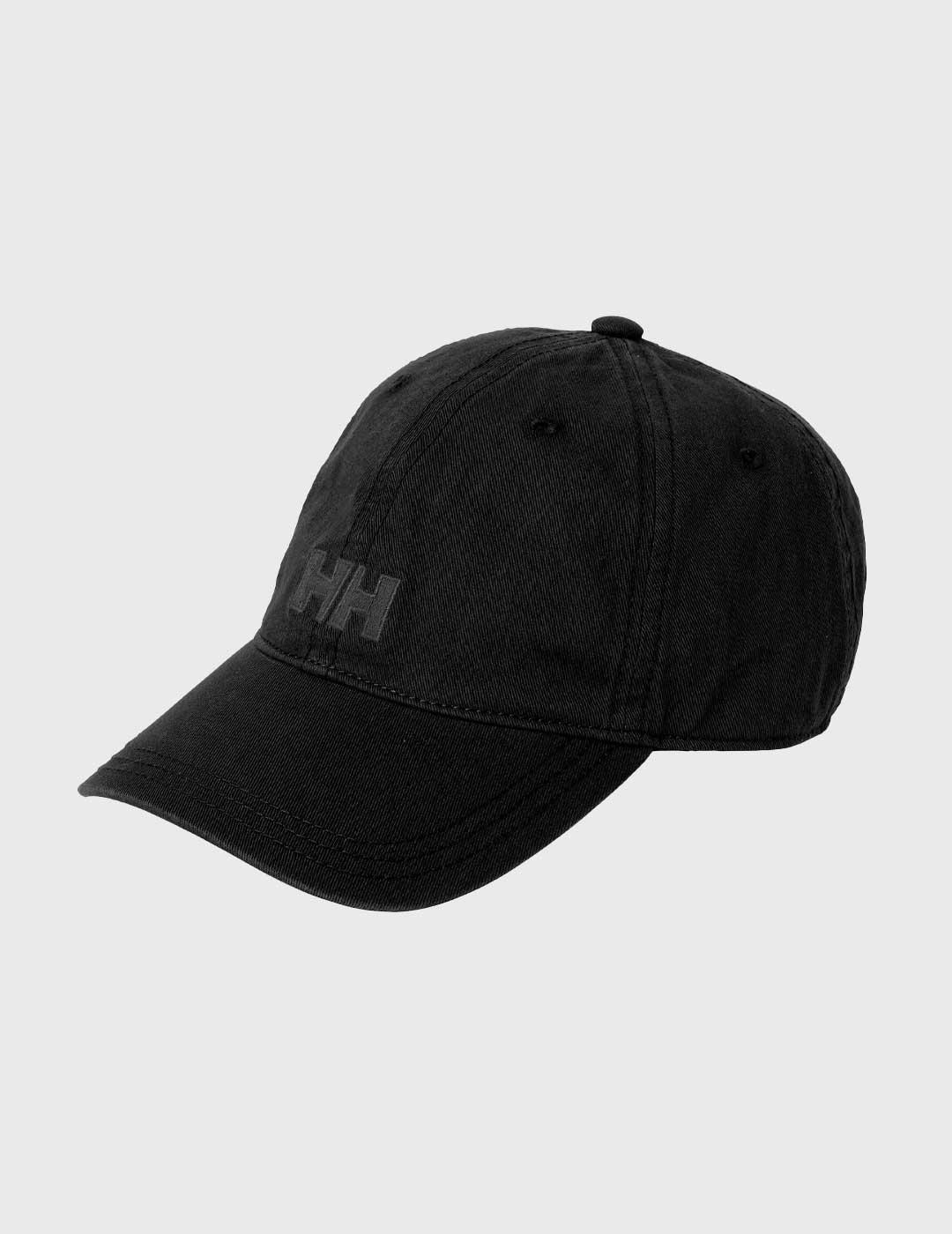 Gorra Helly Hansen Logo Cap negra para hombre y mujer
