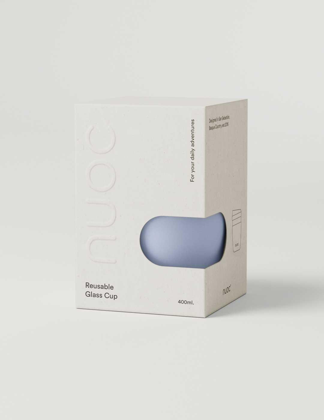 Vaso Térmico Nuoc Nordic blanco para hombre y mujer