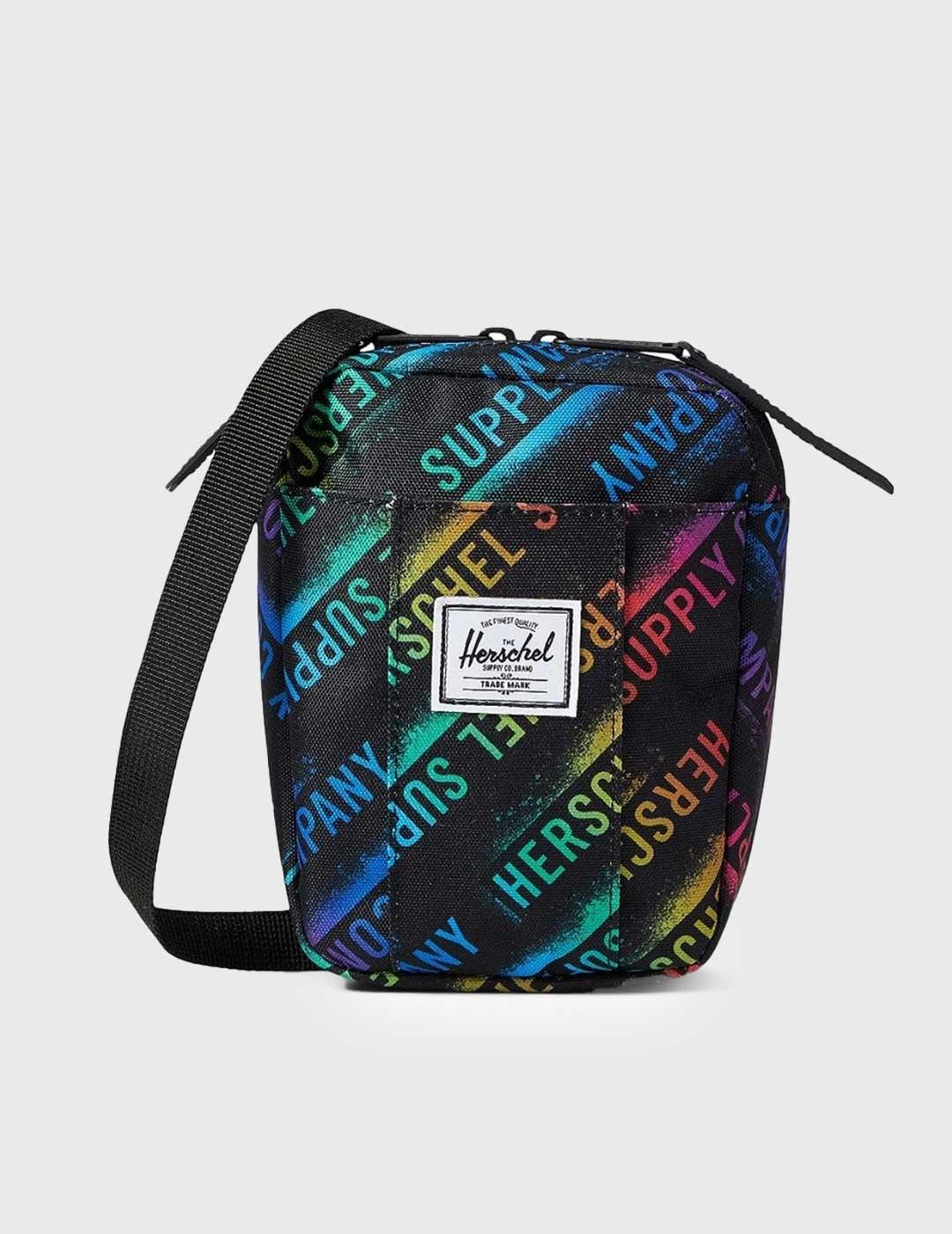 Herschel Cruz-Stencil Roll Call Rainbow Bandolera unisex