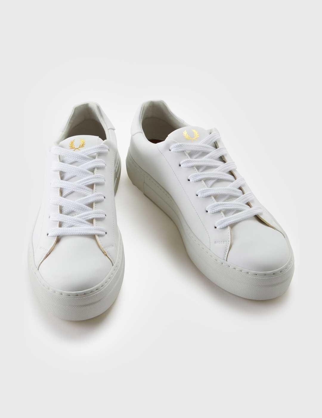 Zapatillas Fred Perry B80 Vegan blancas para hombre