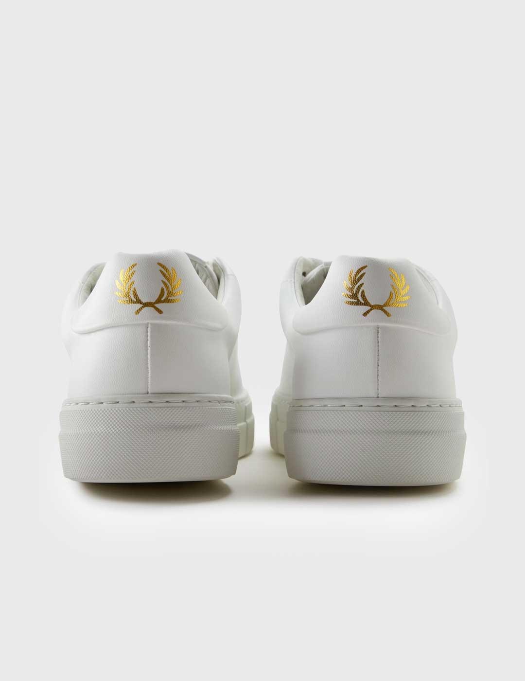 Zapatillas Fred Perry B80 Vegan blancas para hombre