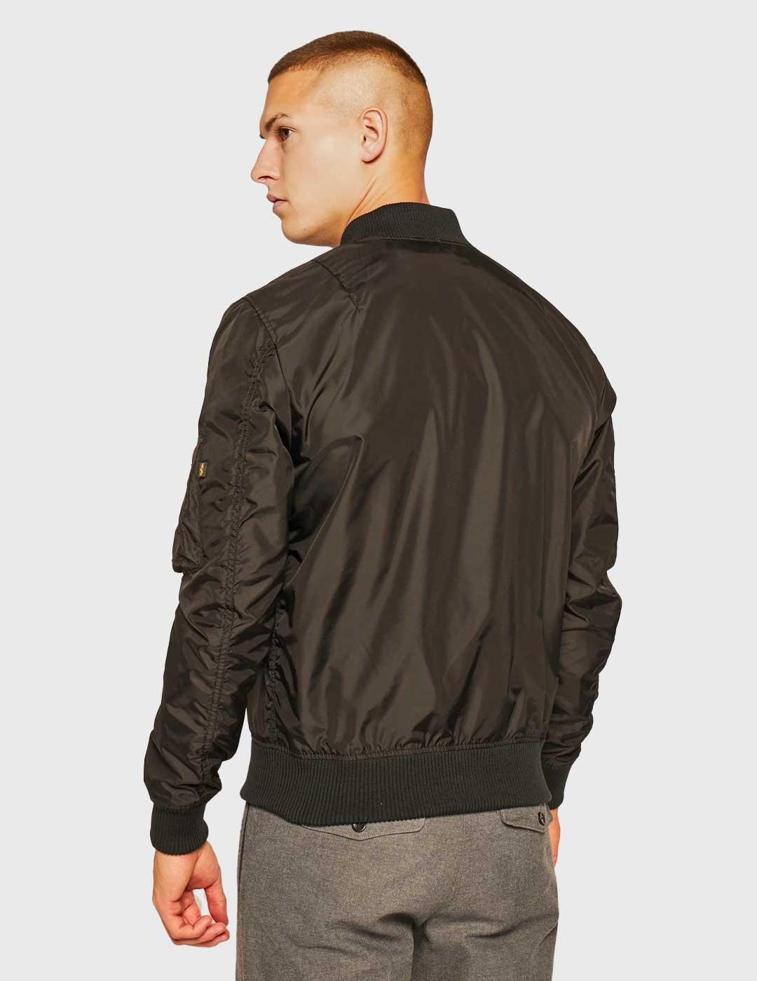 Chaqueta Alpha Industries MA-1 TT negra para hombre