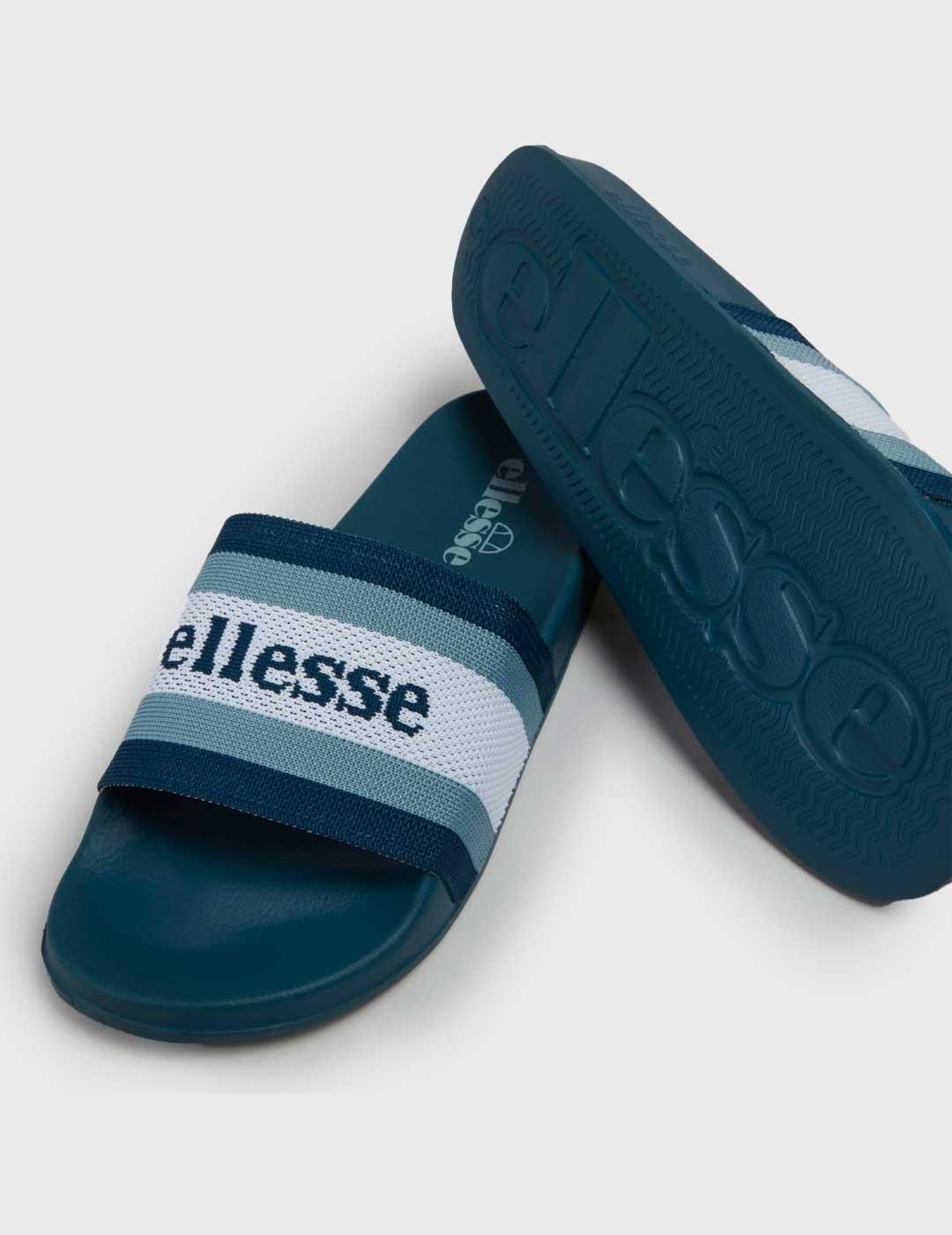 Chanclas Ellesse LS50 Slide azules para hombre
