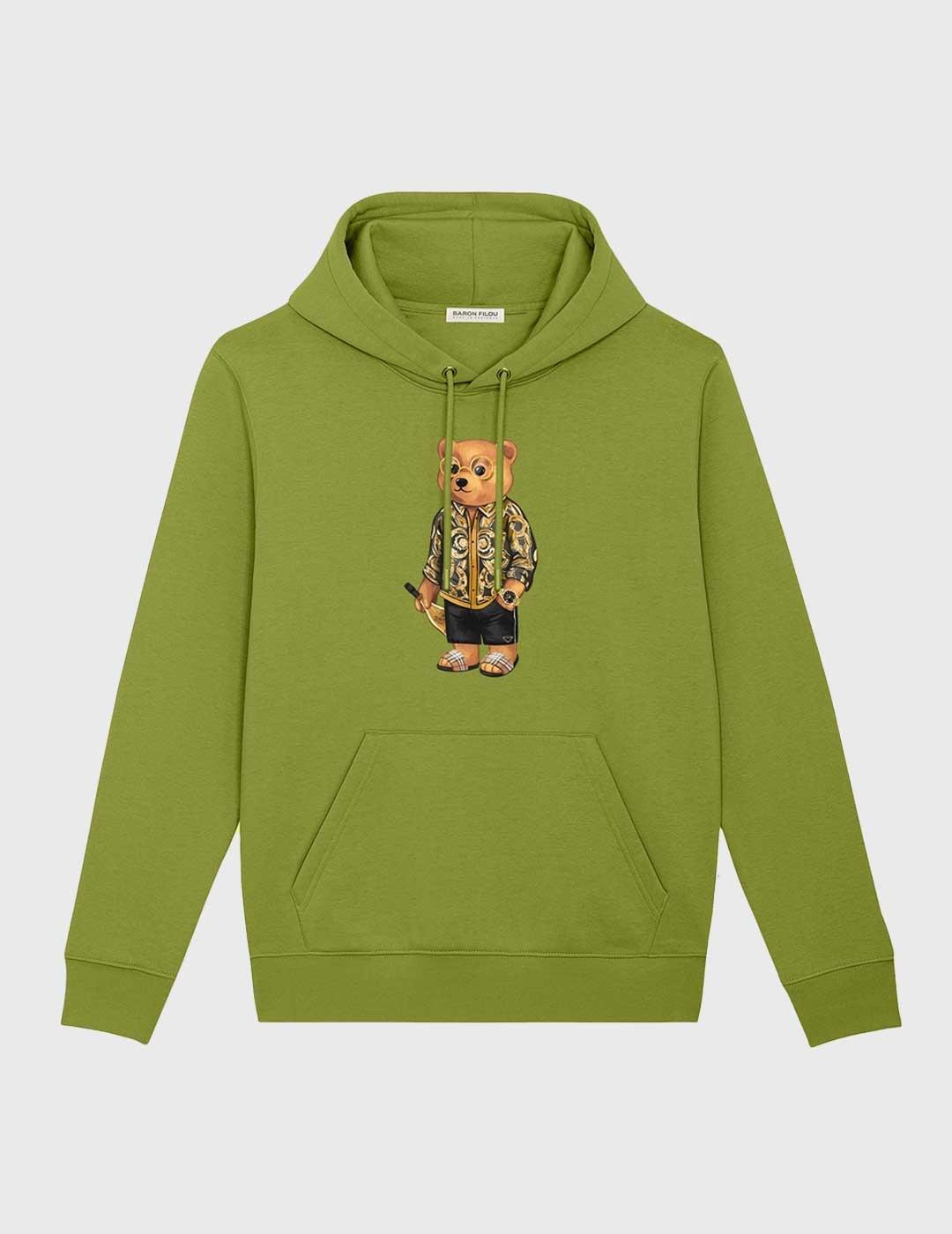 Baron Filou Hoodie Filou LXXXI Sudadera verde de hombre
