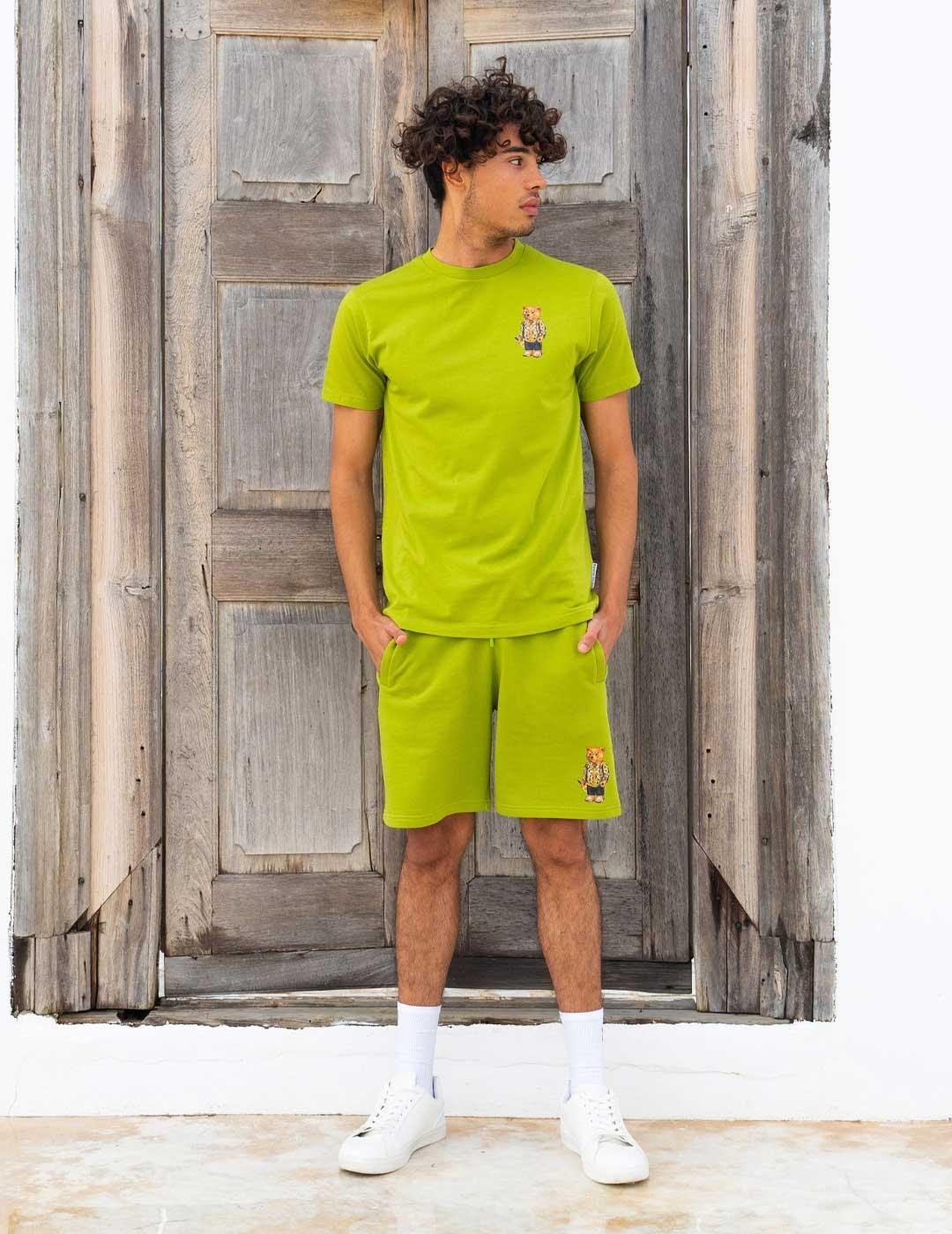 Baron Filou Short Filou LXXXI Pantalón corto verde de hombre