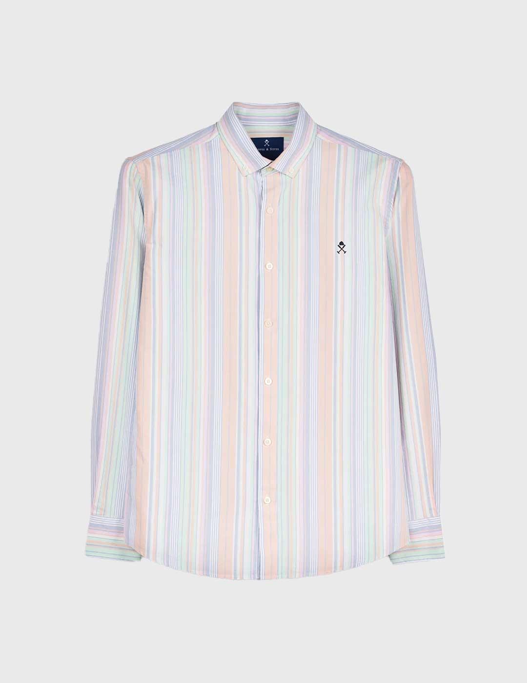 Harper - Neyer Camisa Berkeley naranja para hombre