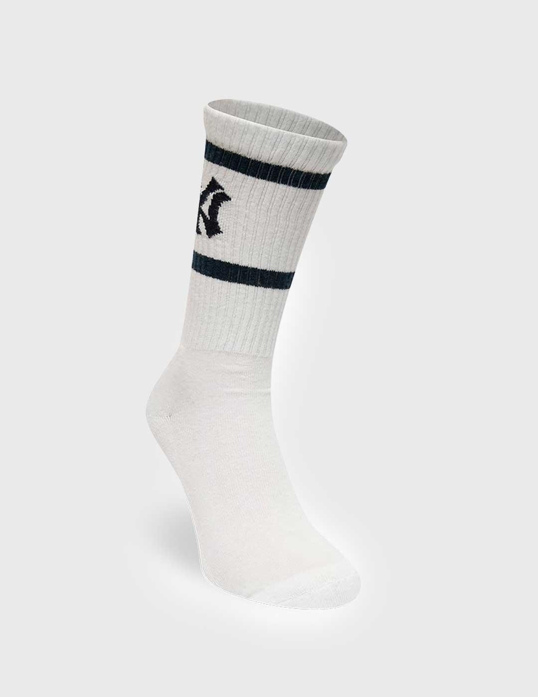 New Era MLB Premium Sock Calcetines blancos unisex
