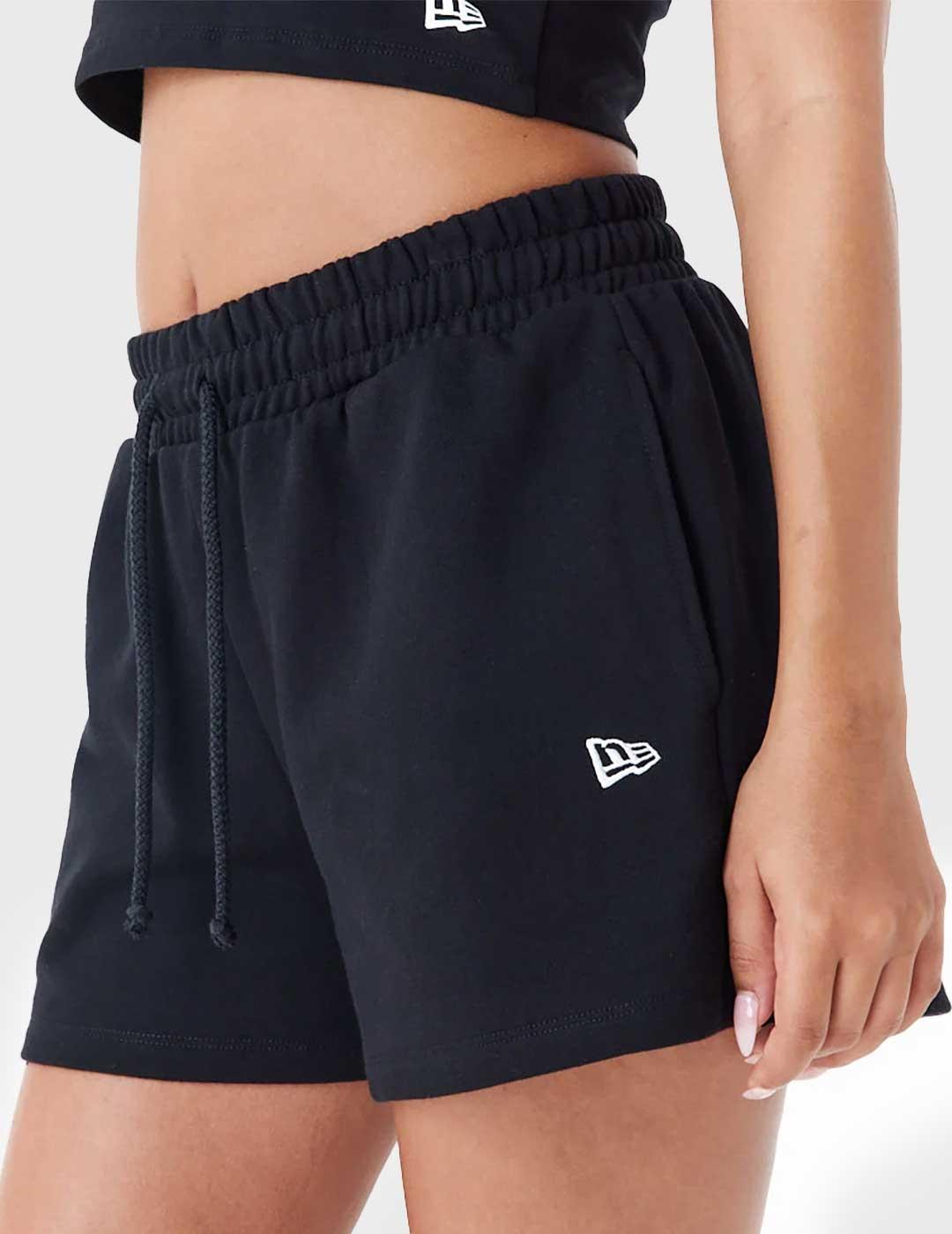 New Era MLB Le Shorts Pantalones Cortos negros para mujer