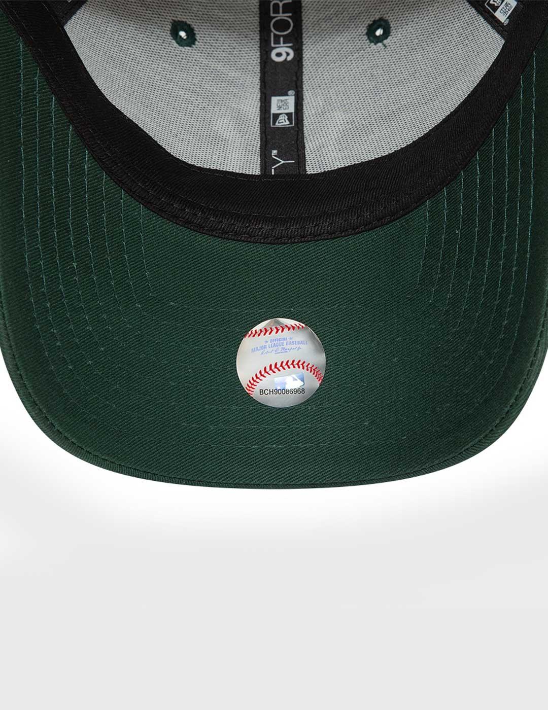 New Era Nos League 9Forty Gorra verde para hombre y mujer