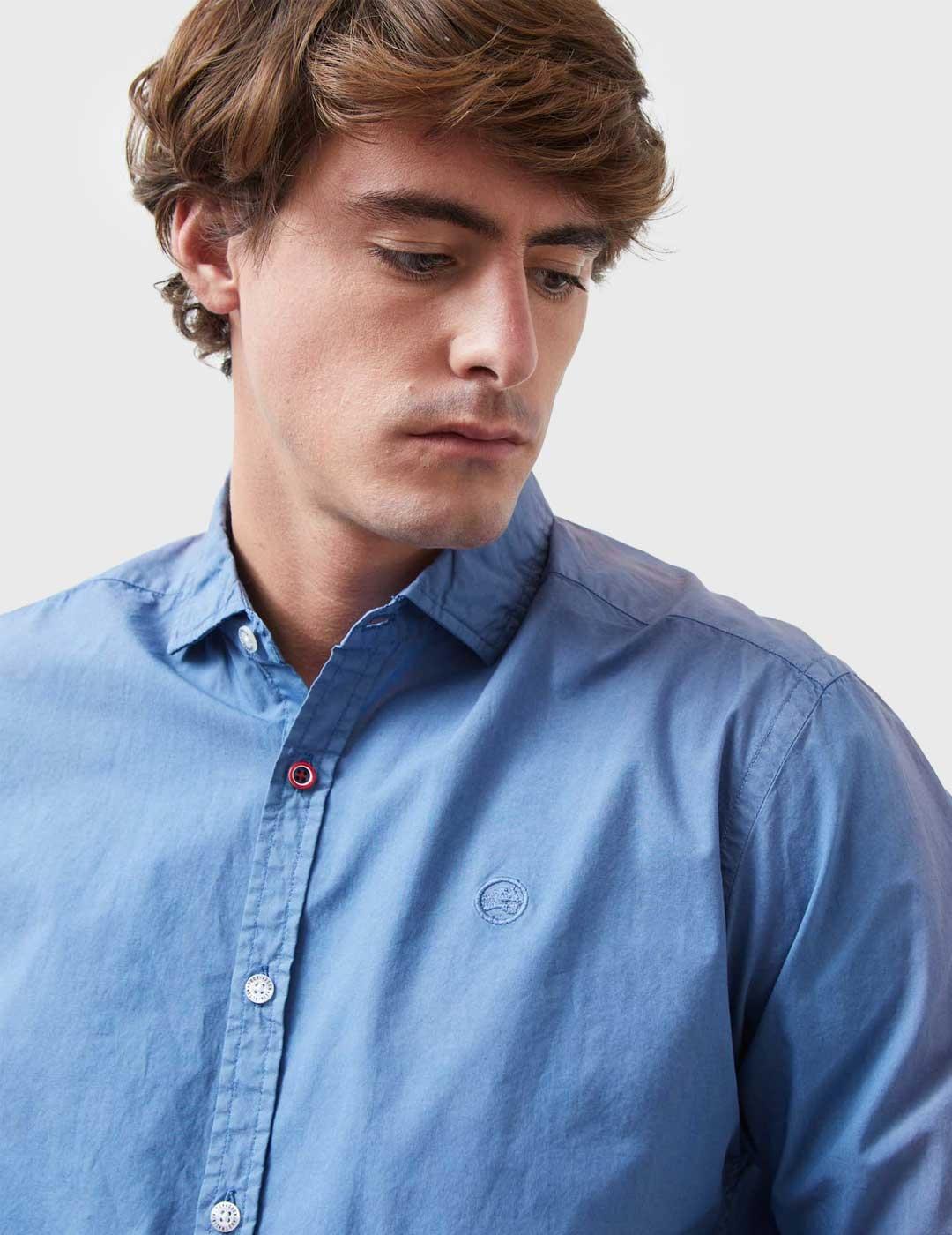 Camisa Altonadock azul para hombre