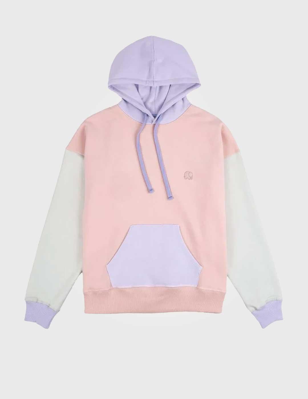 Trendsplant Oversized Colour Block Sudadera multicolor mujer