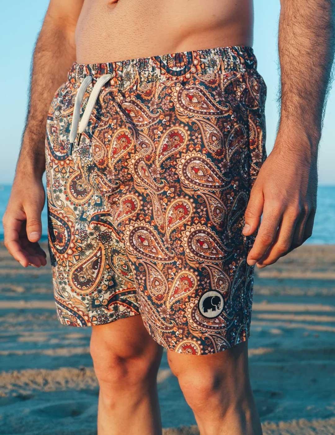 Trendsplant Ocean Paisley Yarn Seaqual Bañador multicolor