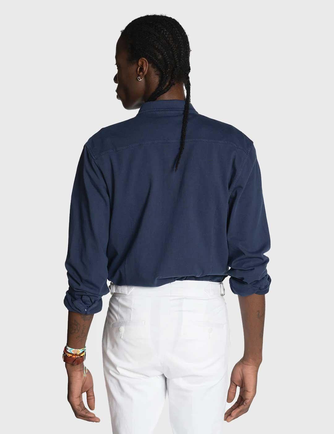 Harper - Neyer Camisa Old Harbor azul marino para hombre