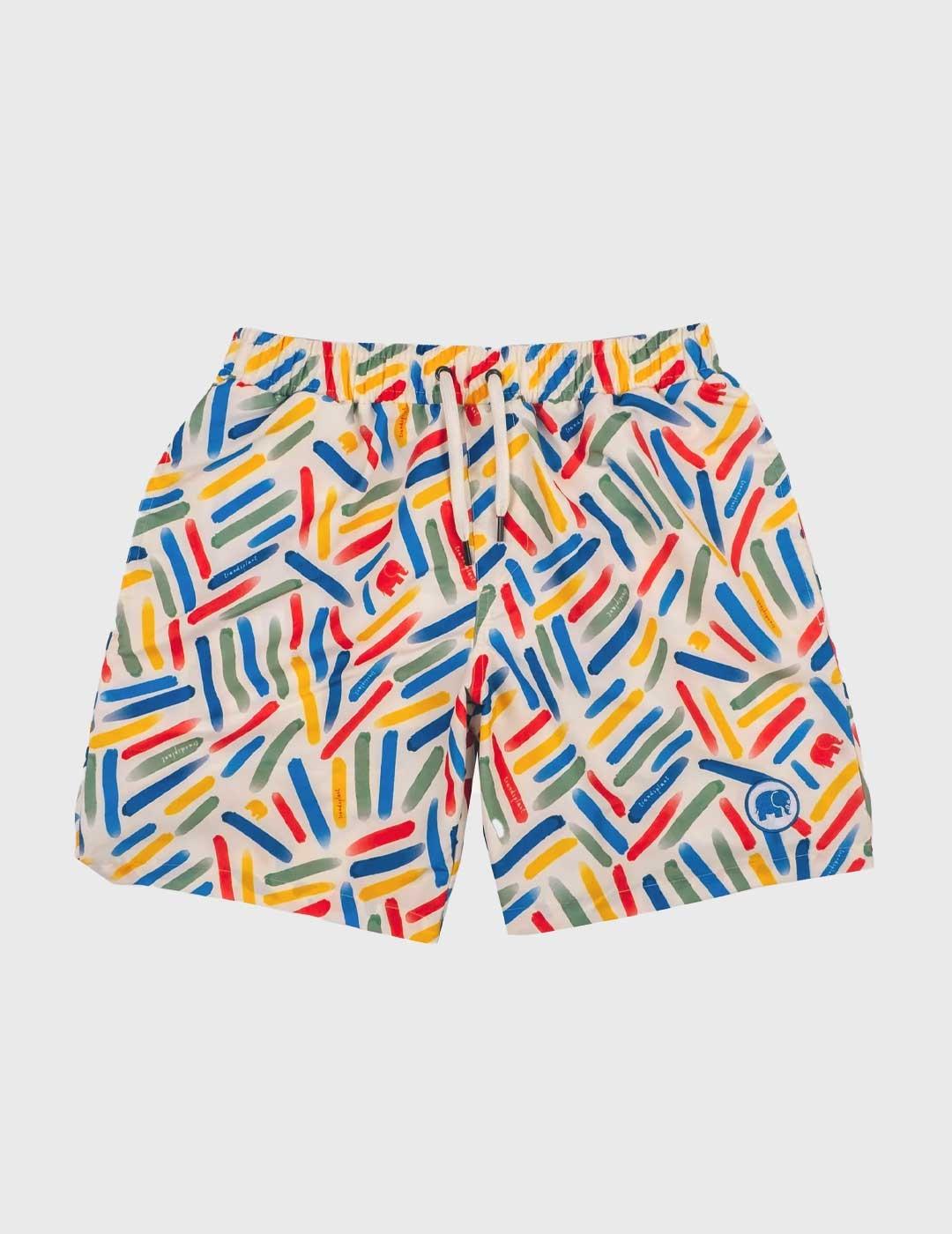 Trendsplant Strokes Seaqual Yarn Mediterranean Bañador