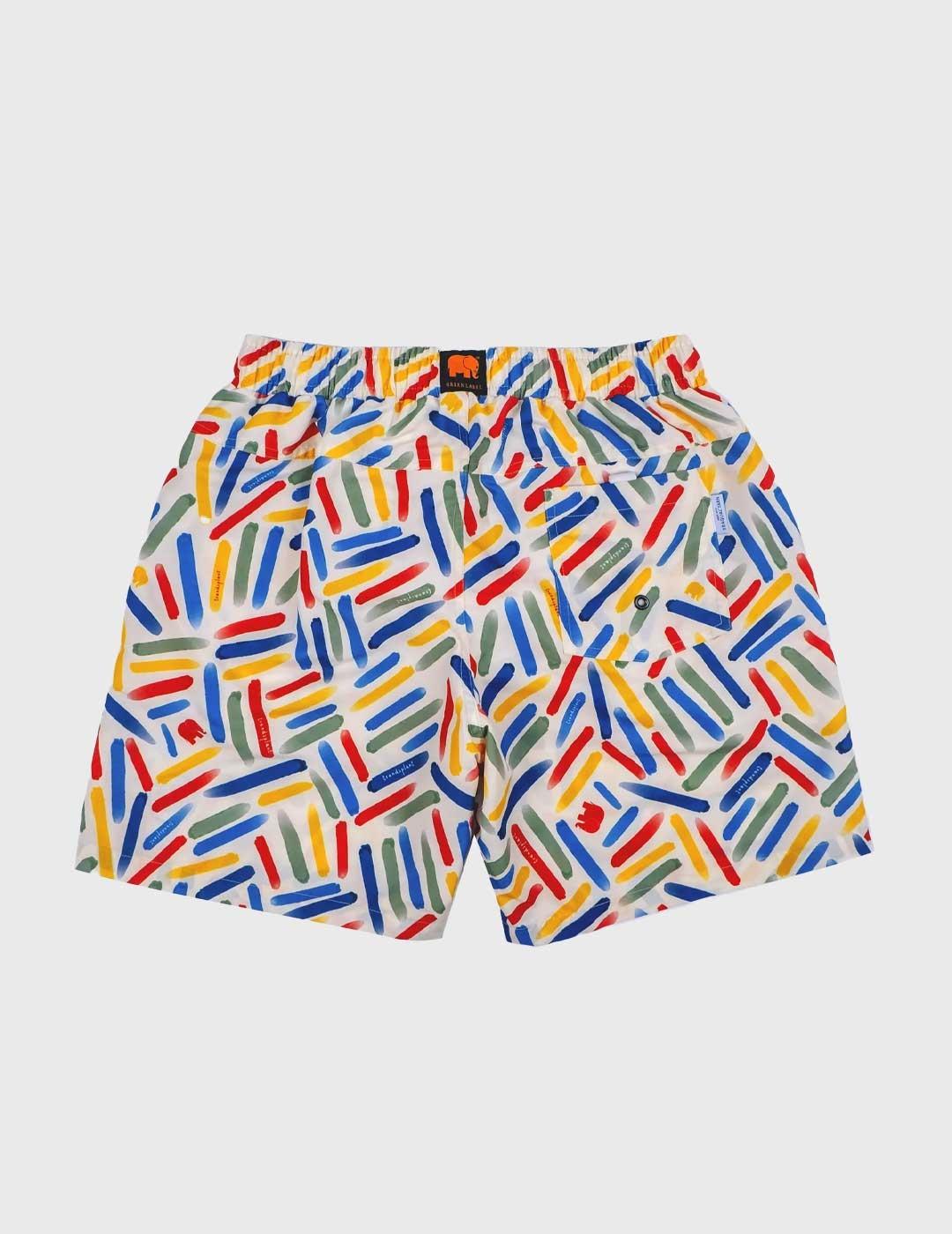 Trendsplant Strokes Seaqual Yarn Mediterranean Bañador