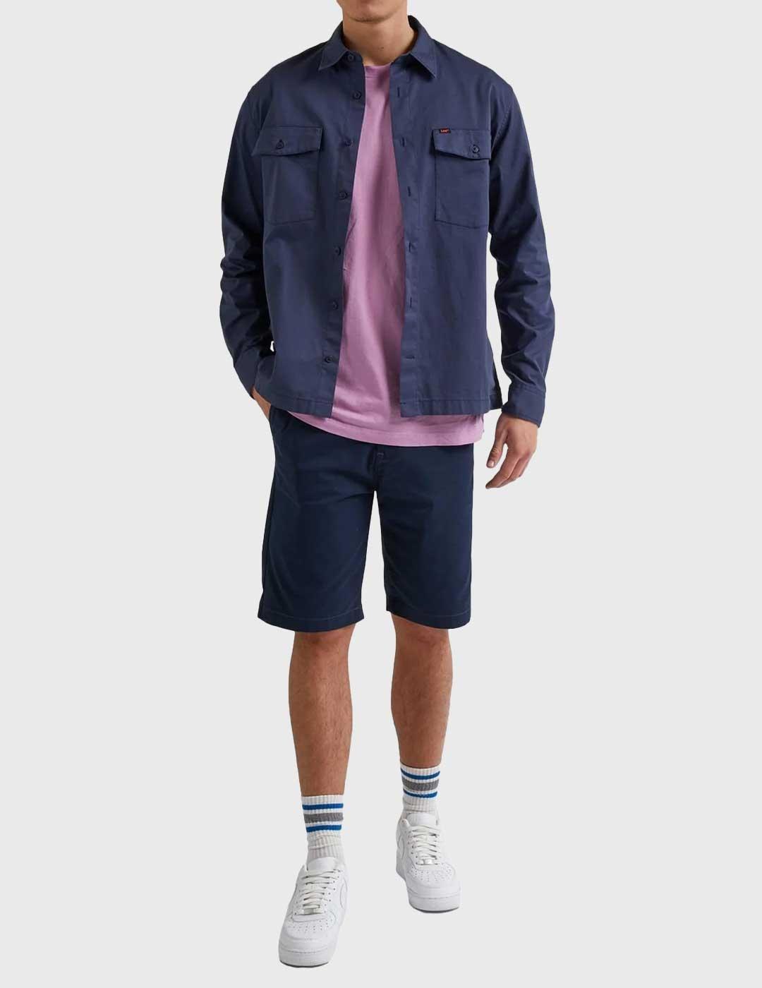 Lee Regular Chino Short Pantalones cortos azules para hombre