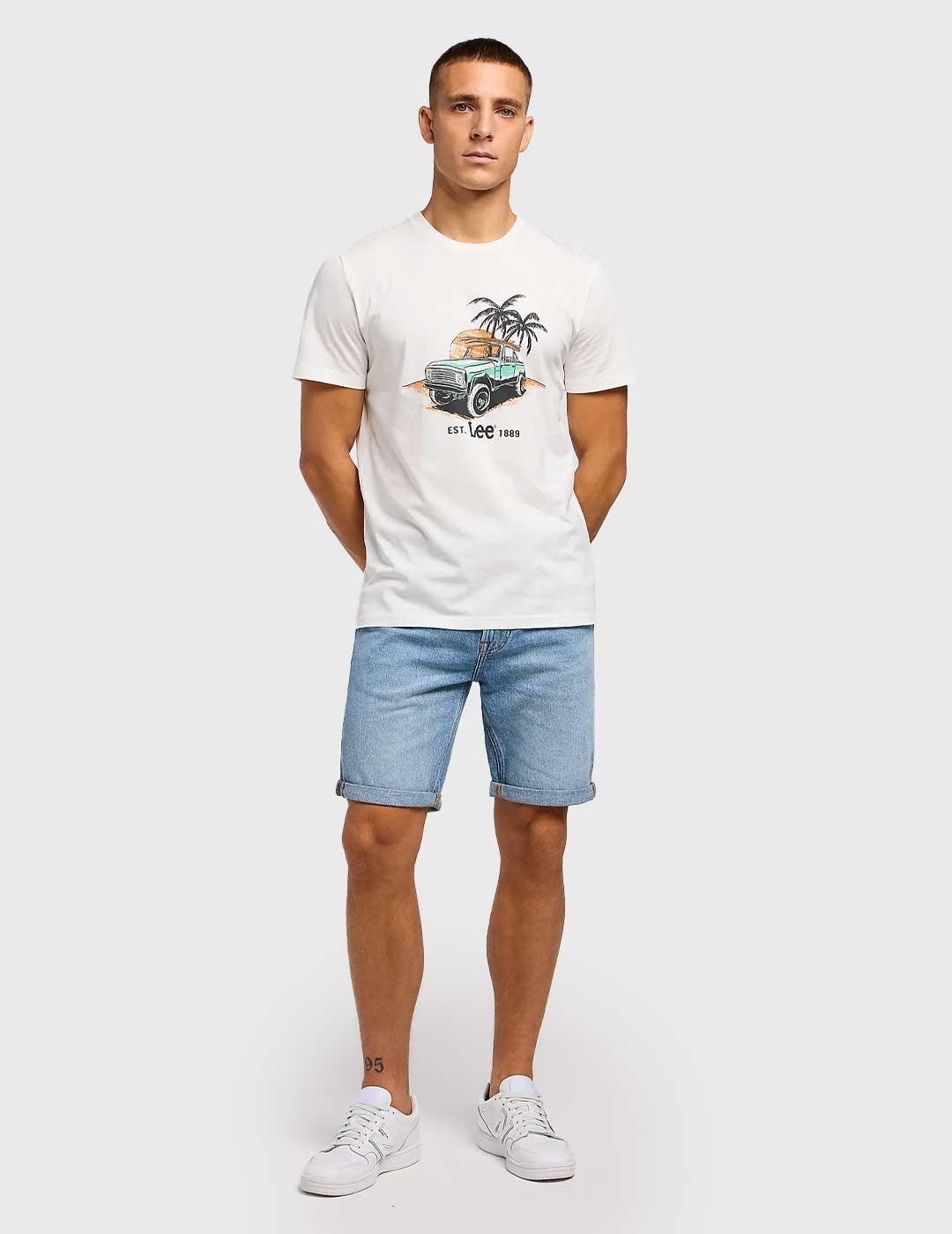 Lee Short Pool Days Pantalones cortos azules para hombre