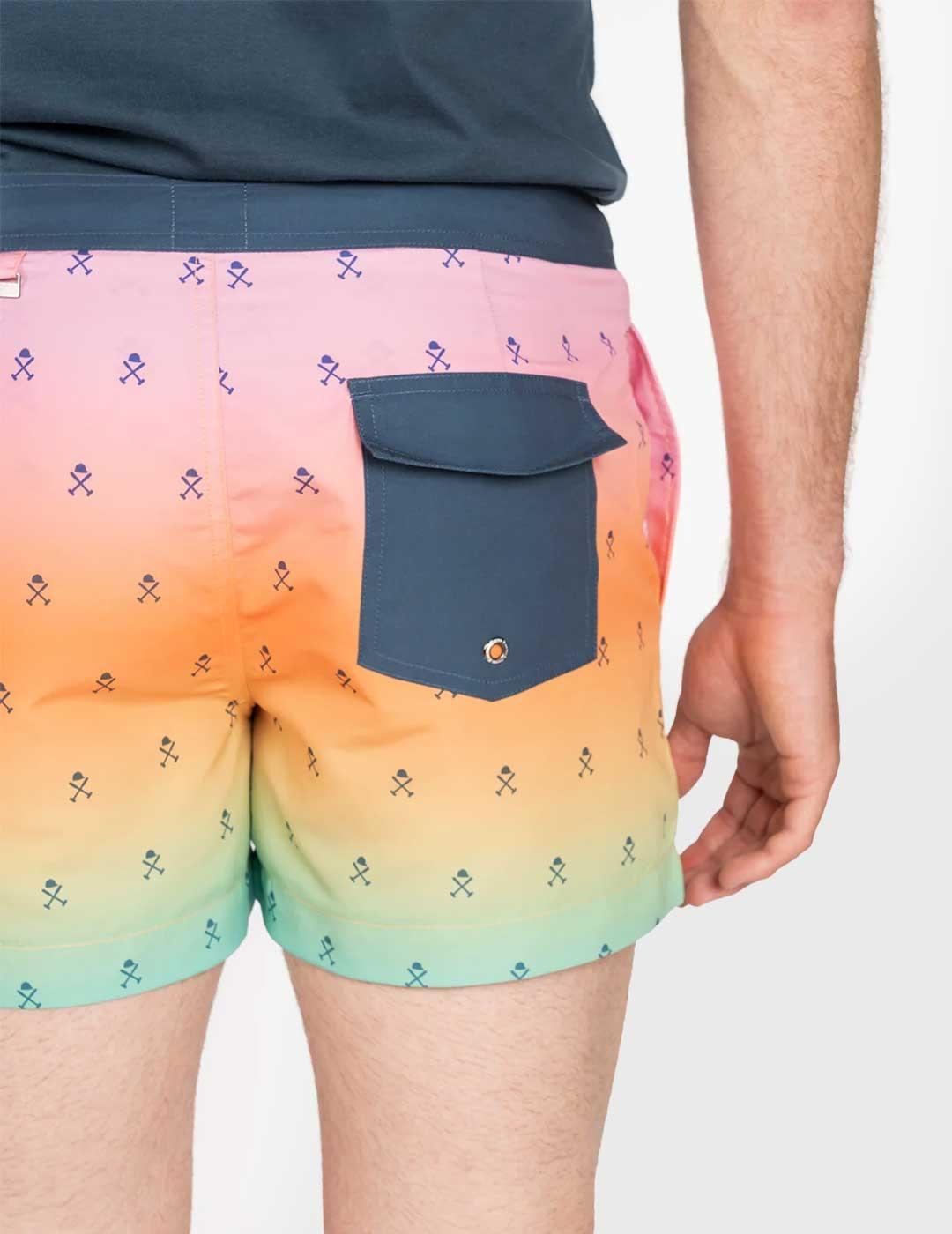 Harper & Neyer Bañador Sunset multicolor para hombre