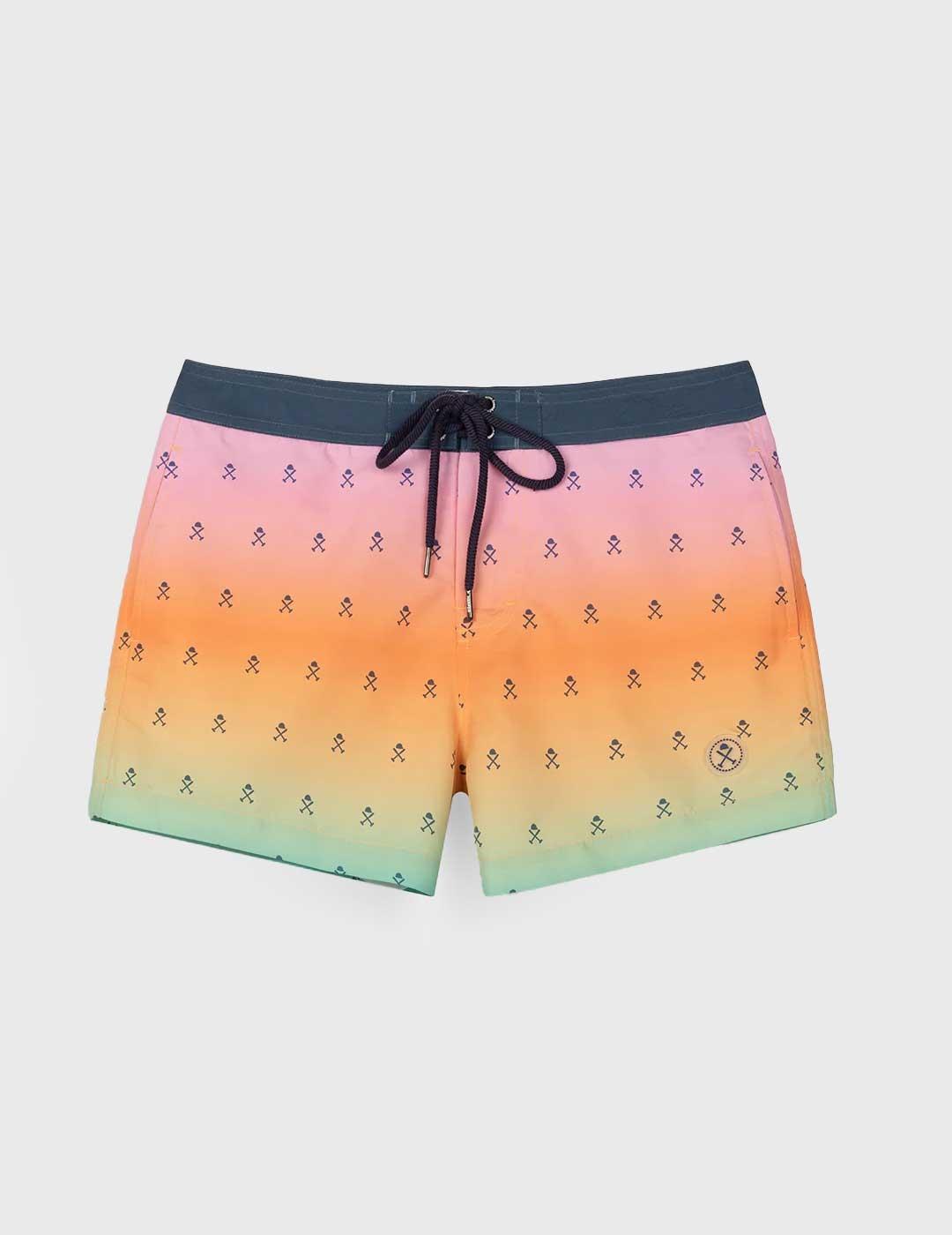 Harper & Neyer Bañador Sunset multicolor para hombre