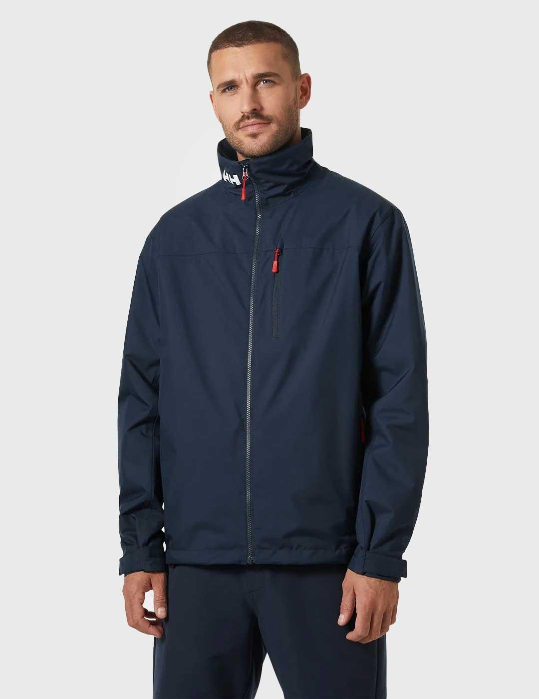 Helly Hansen Crew Midlayer 2 chaqueta negra para hombre