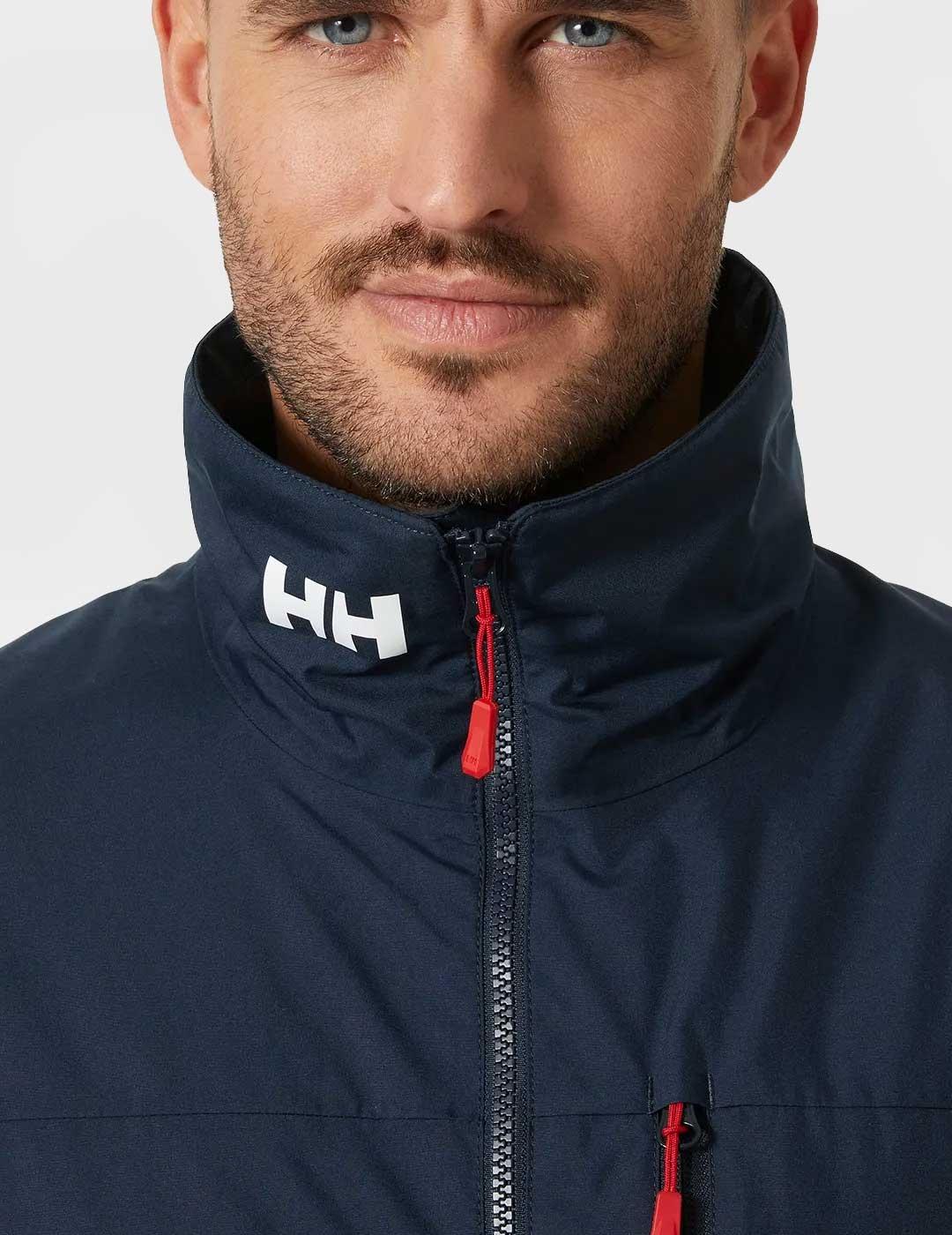 Helly Hansen Crew Midlayer chaqueta azul marino para hombre