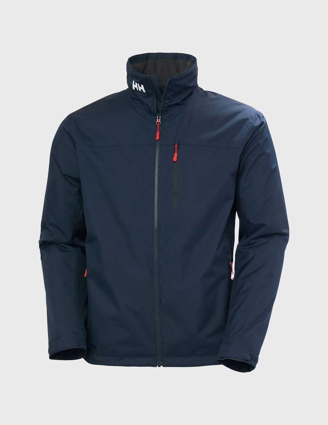Helly Hansen Crew Midlayer chaqueta azul marino para hombre
