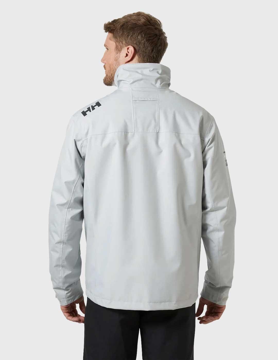 Helly Hansen Crew Midlayer 2 chaqueta gris para hombre