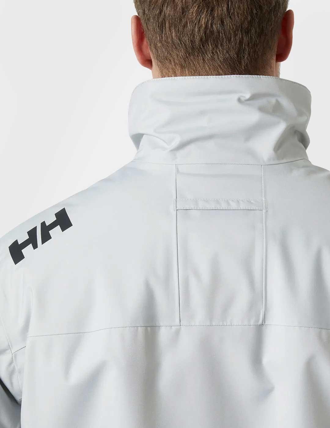 Helly Hansen Crew Midlayer 2 chaqueta gris para hombre