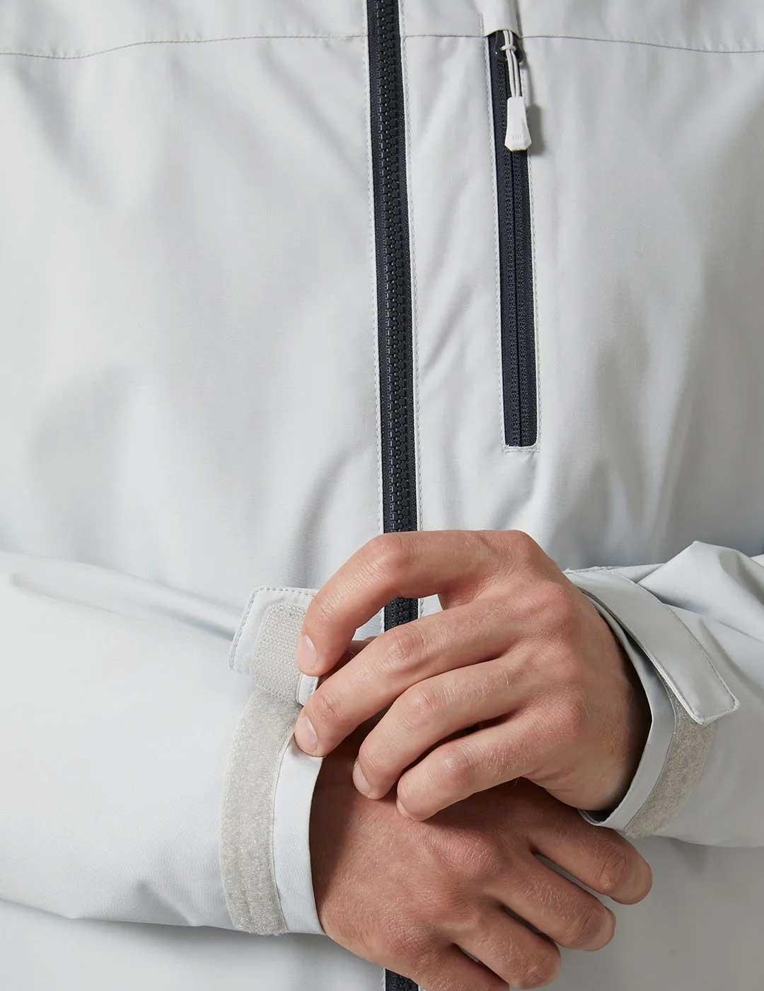 Helly Hansen Crew Midlayer 2 chaqueta gris para hombre