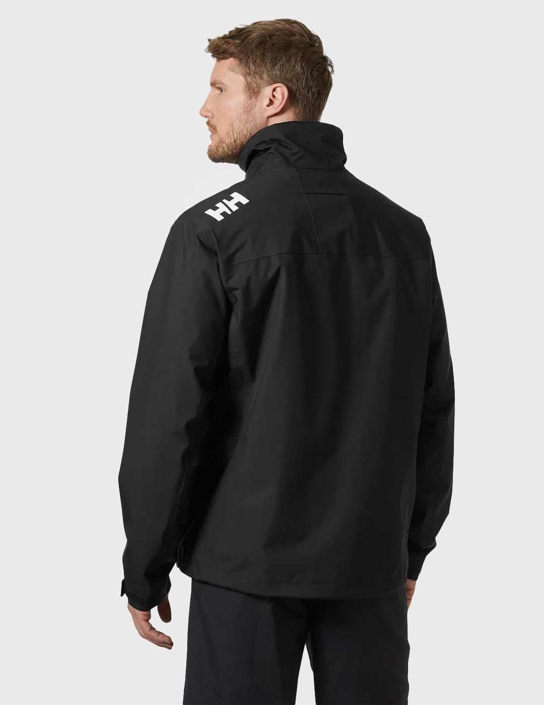 Helly Hansen Crew Midlayer 2 chaqueta negra para hombre
