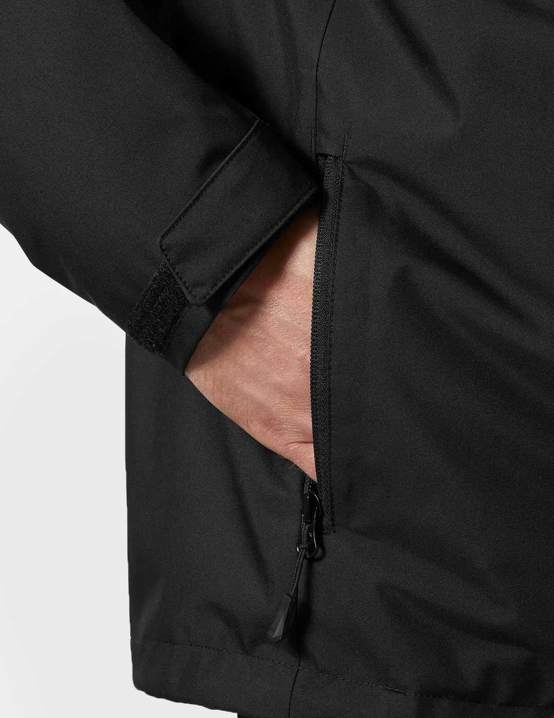 Helly Hansen Crew Midlayer 2 chaqueta negra para hombre