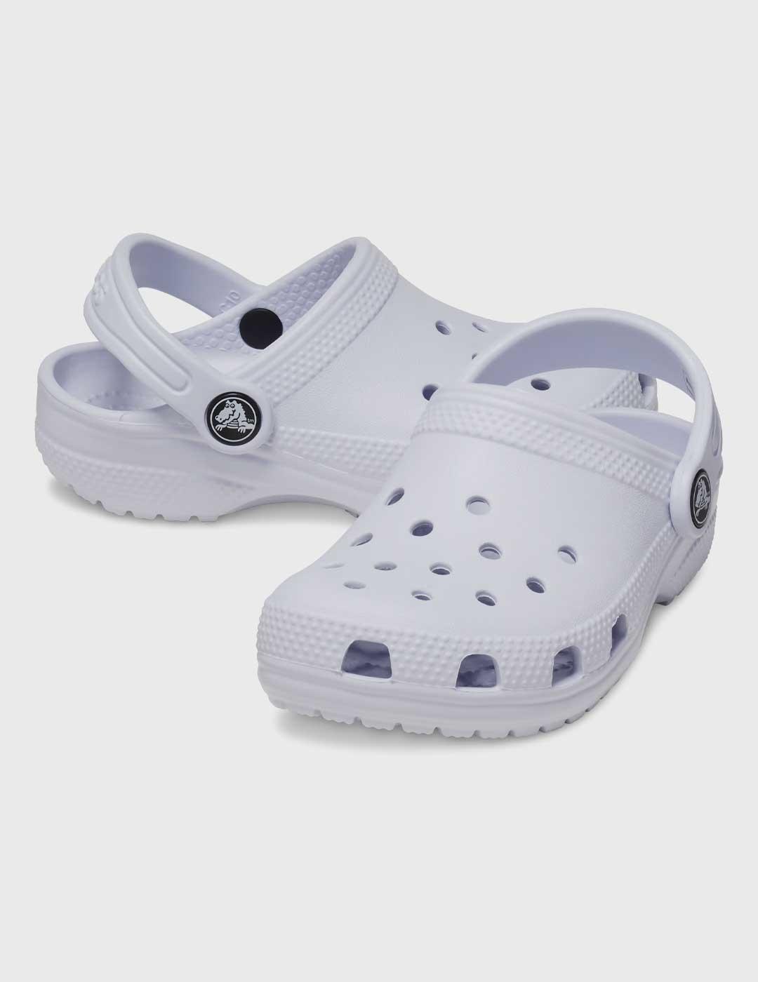 Crocs Classic Clog K Zuecos grises para niño y mujer