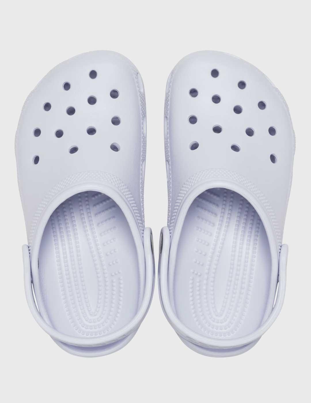 Crocs Classic Clog K Zuecos grises para niño y mujer