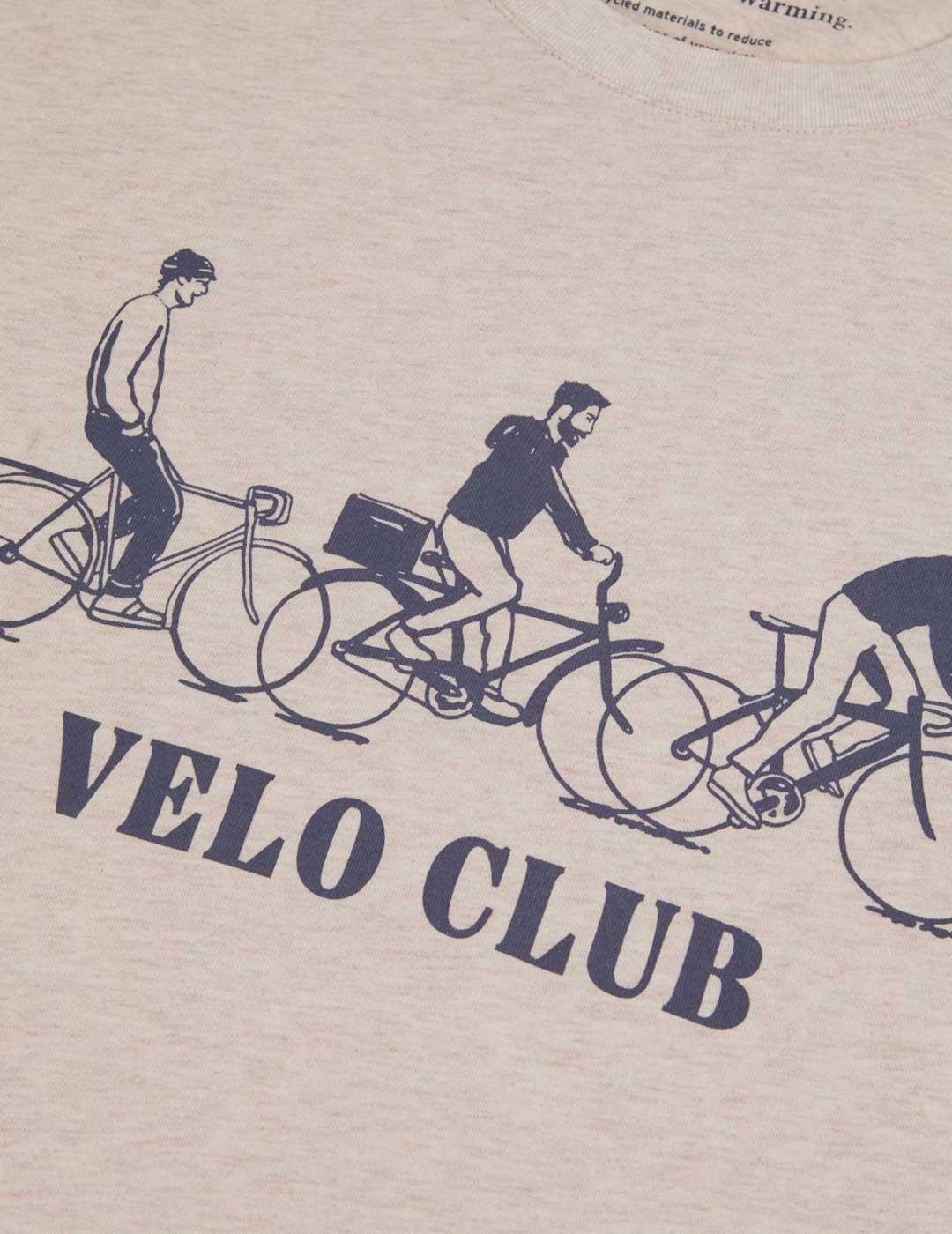 Fagou Arcy Vélo Club Camiseta beige para hombre