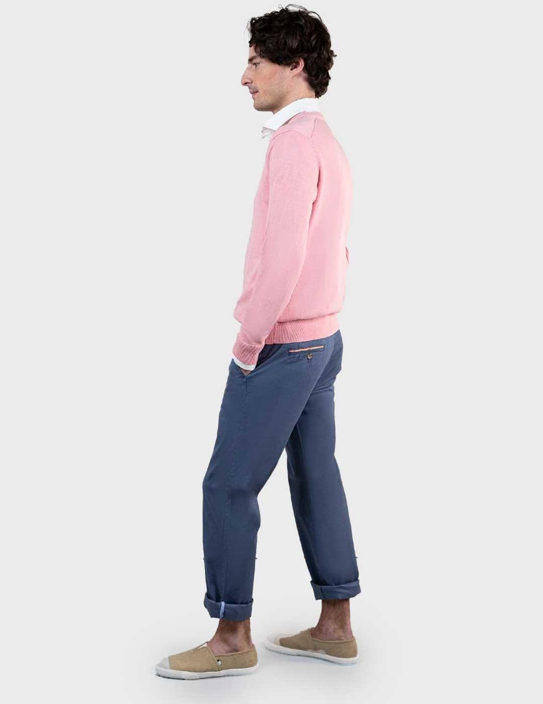 El Ganso Pantalón Chino Verano marino para hombre