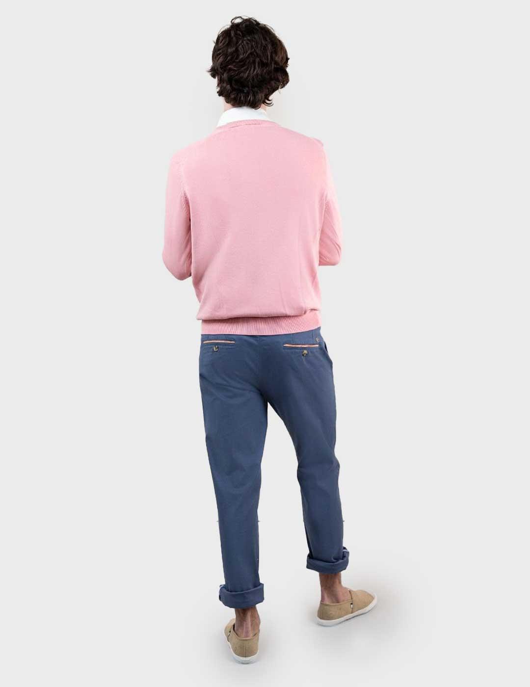 El Ganso Pantalón Chino Verano marino para hombre