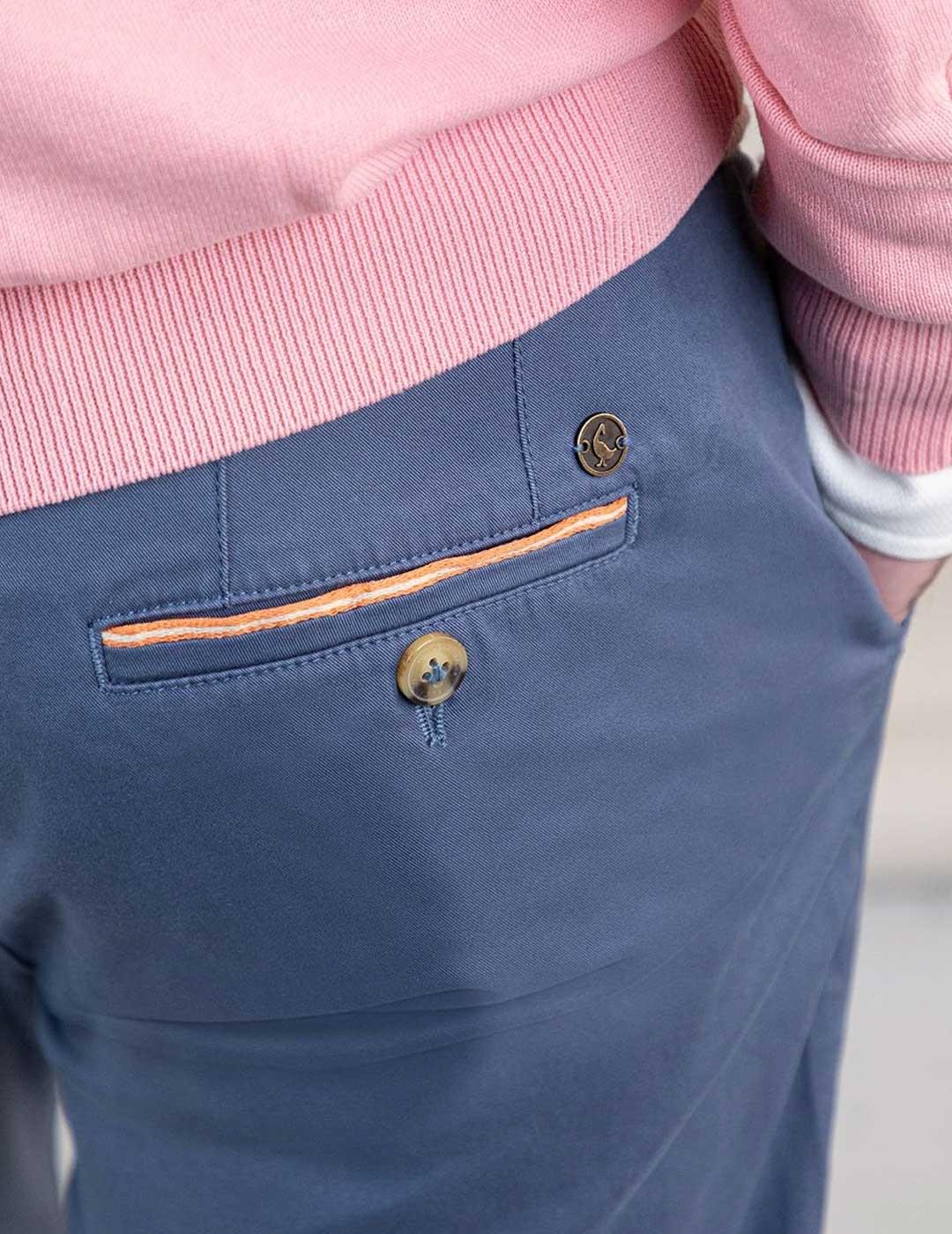 El Ganso Pantalón Chino Verano marino para hombre