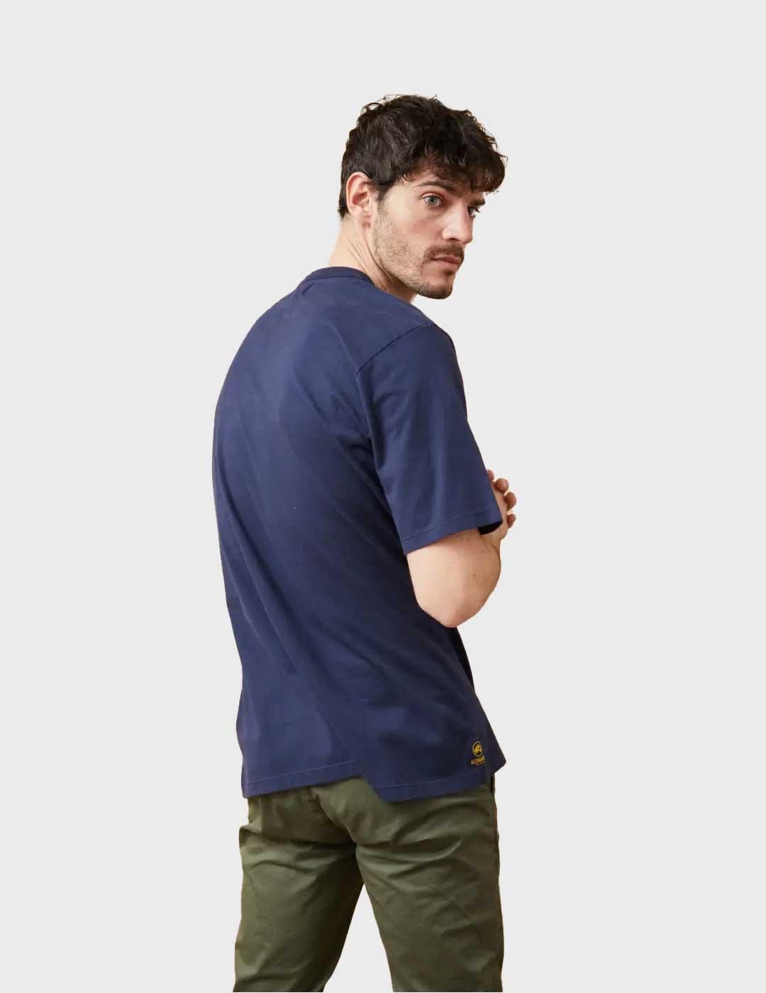 Altonadock camiseta azul marino para hombre y mujer