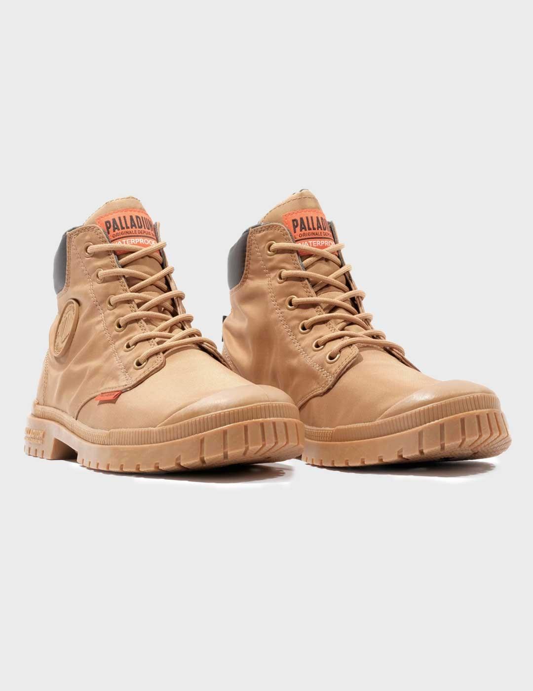 Palladium Pampa sp20 Waterproff  botas marrones para hombre