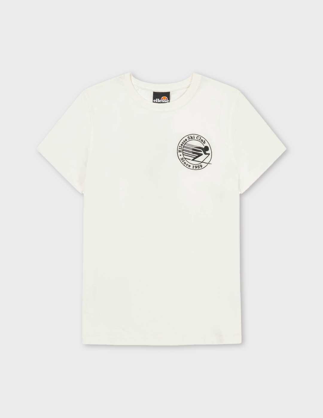 Ellesse Cesana camiseta blanca para niña