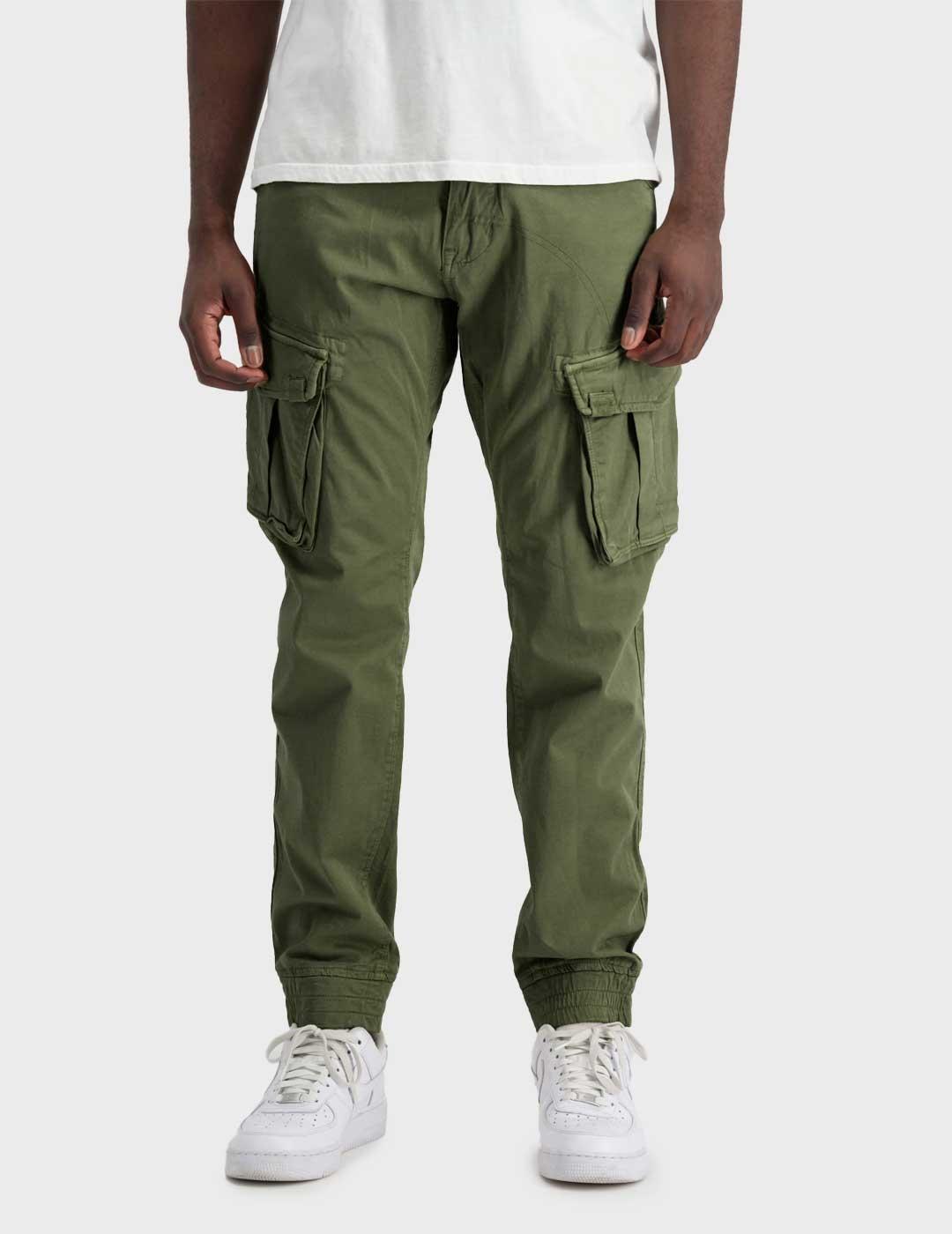 Alpha Spy pantalón verde para hombre