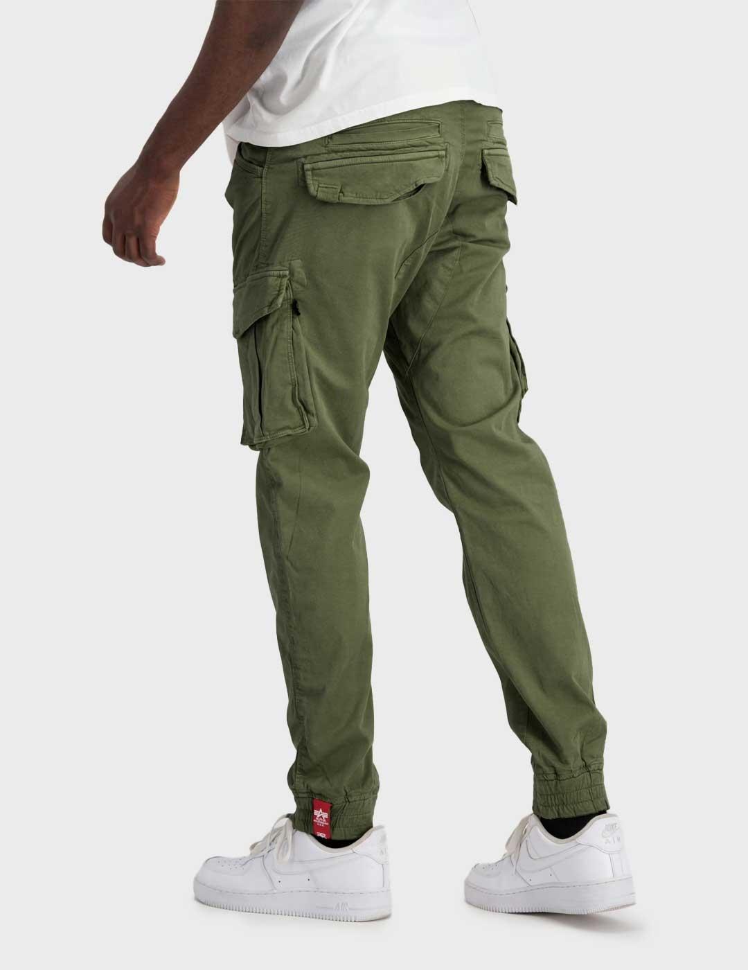 Alpha Spy pantalón verde para hombre