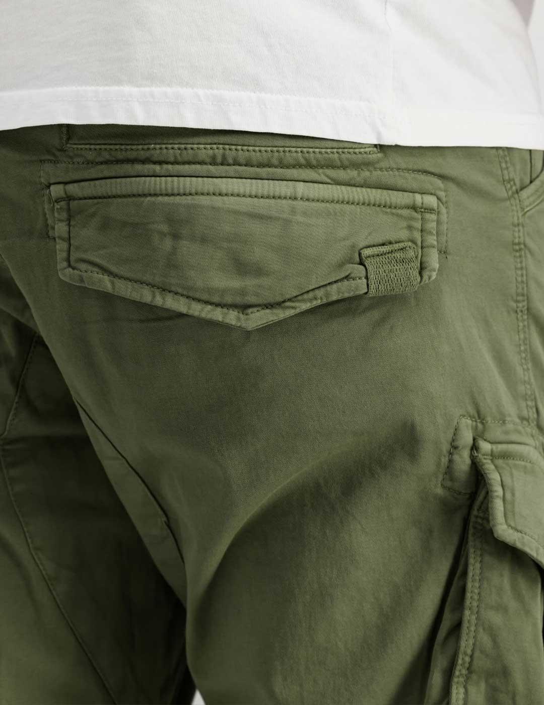 Alpha Spy pantalón verde para hombre