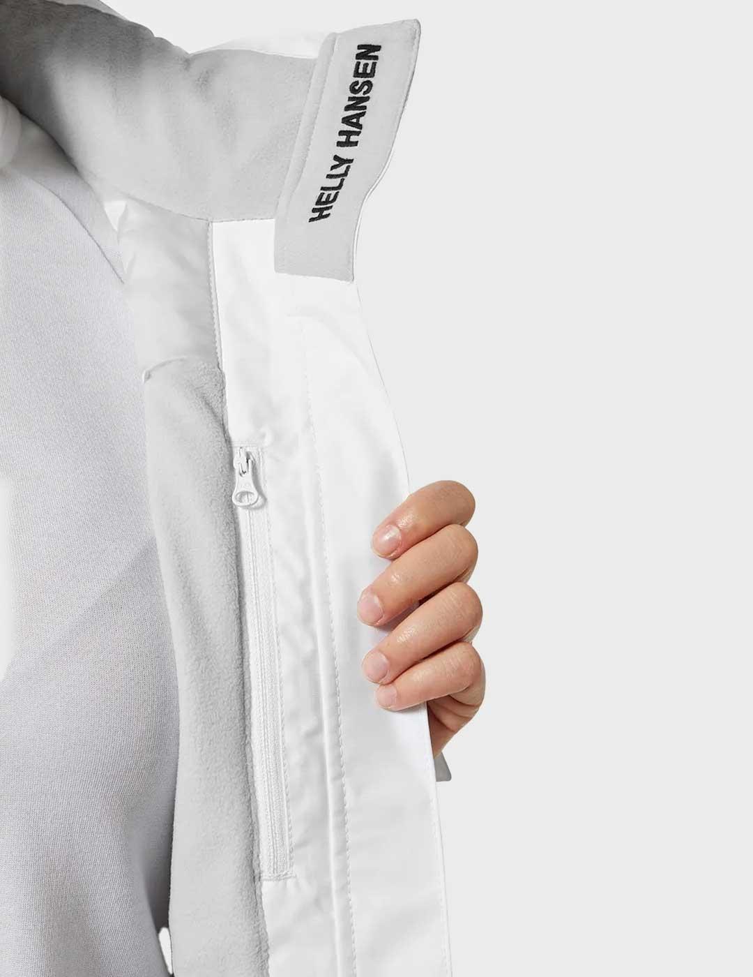 Helly Hansen W Crew Mild 2.0 chaqueta blanca para mujer