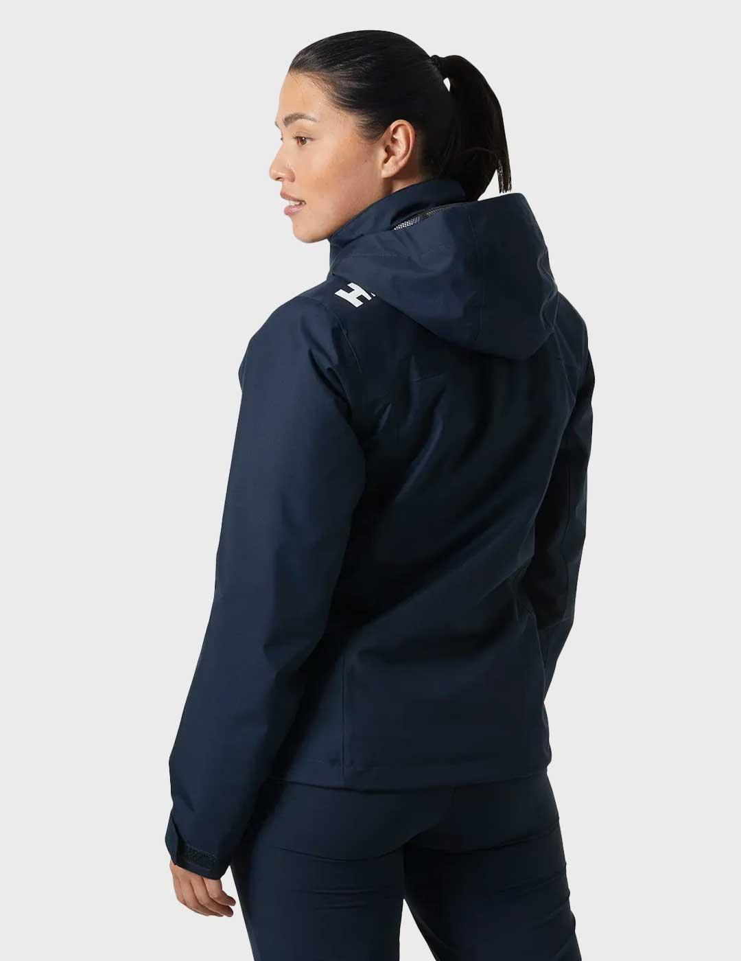 Helly Hansen W Crew Midl 2.0 chaqueta azul marino para mujer