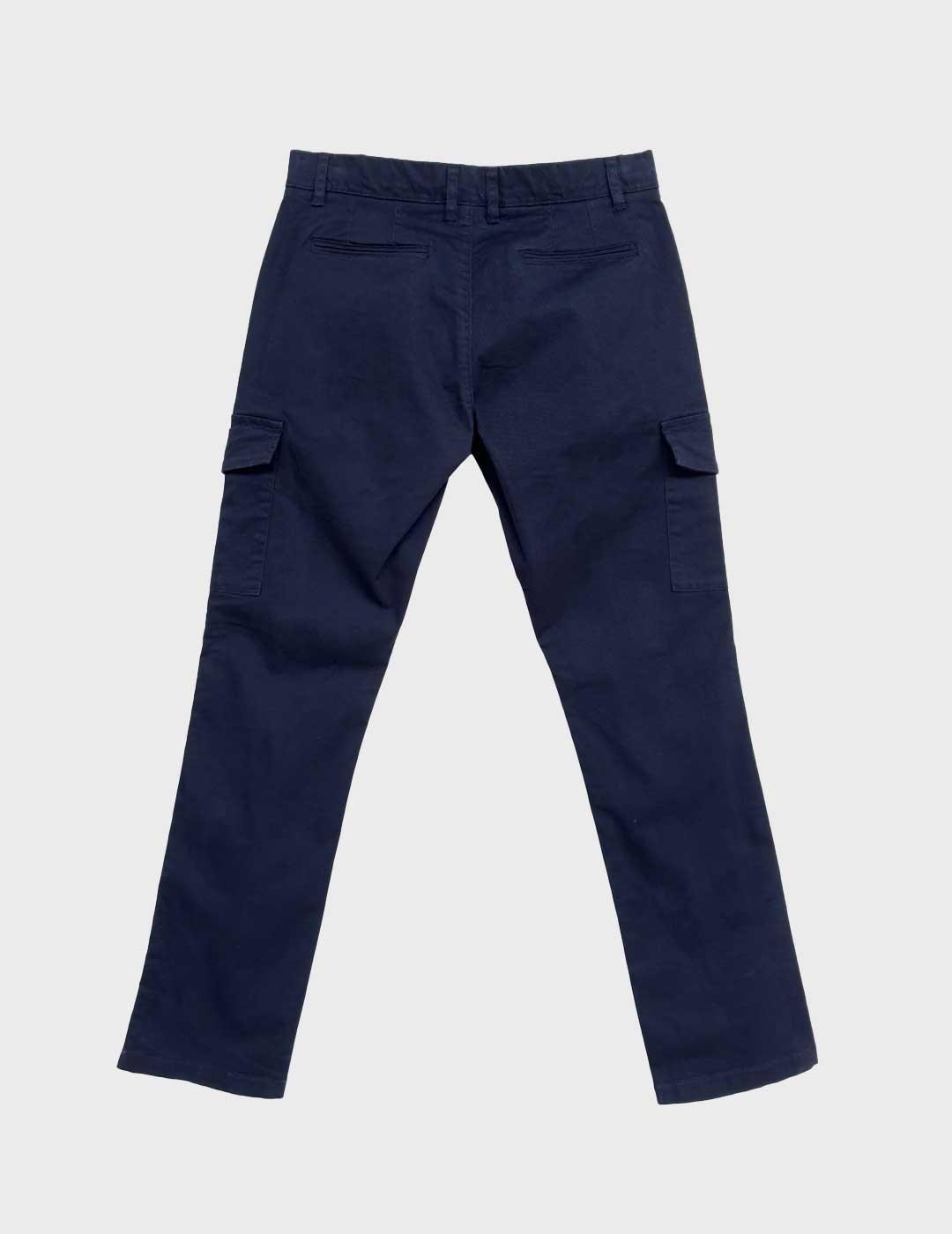Altonadock pantalón chino azul para hombre