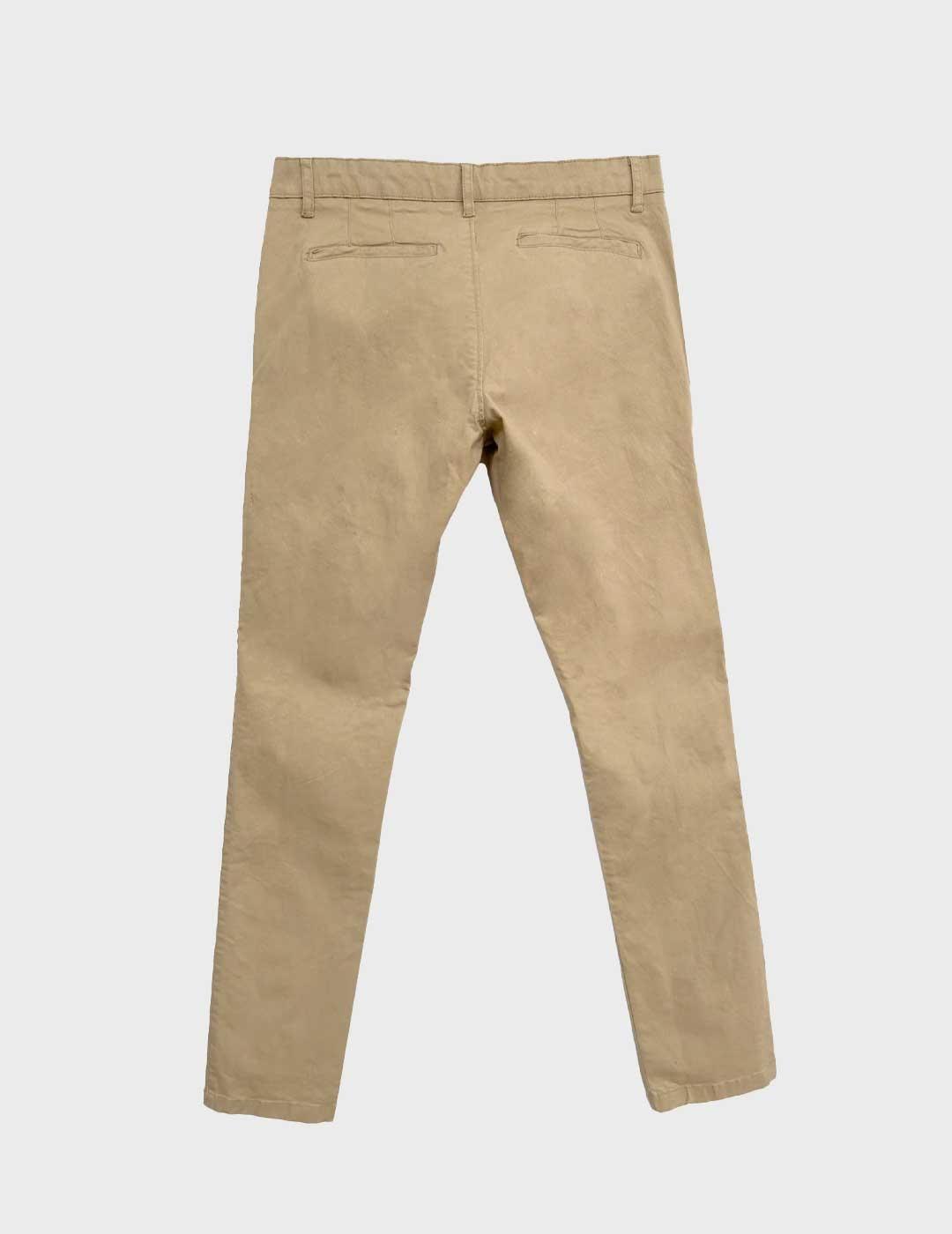 Altonadock pantalón chino beige para hombre