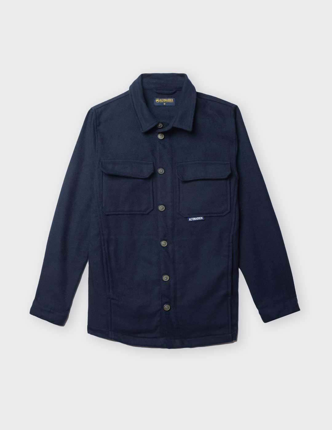 Altonadock sobrecamisa azul para hombre