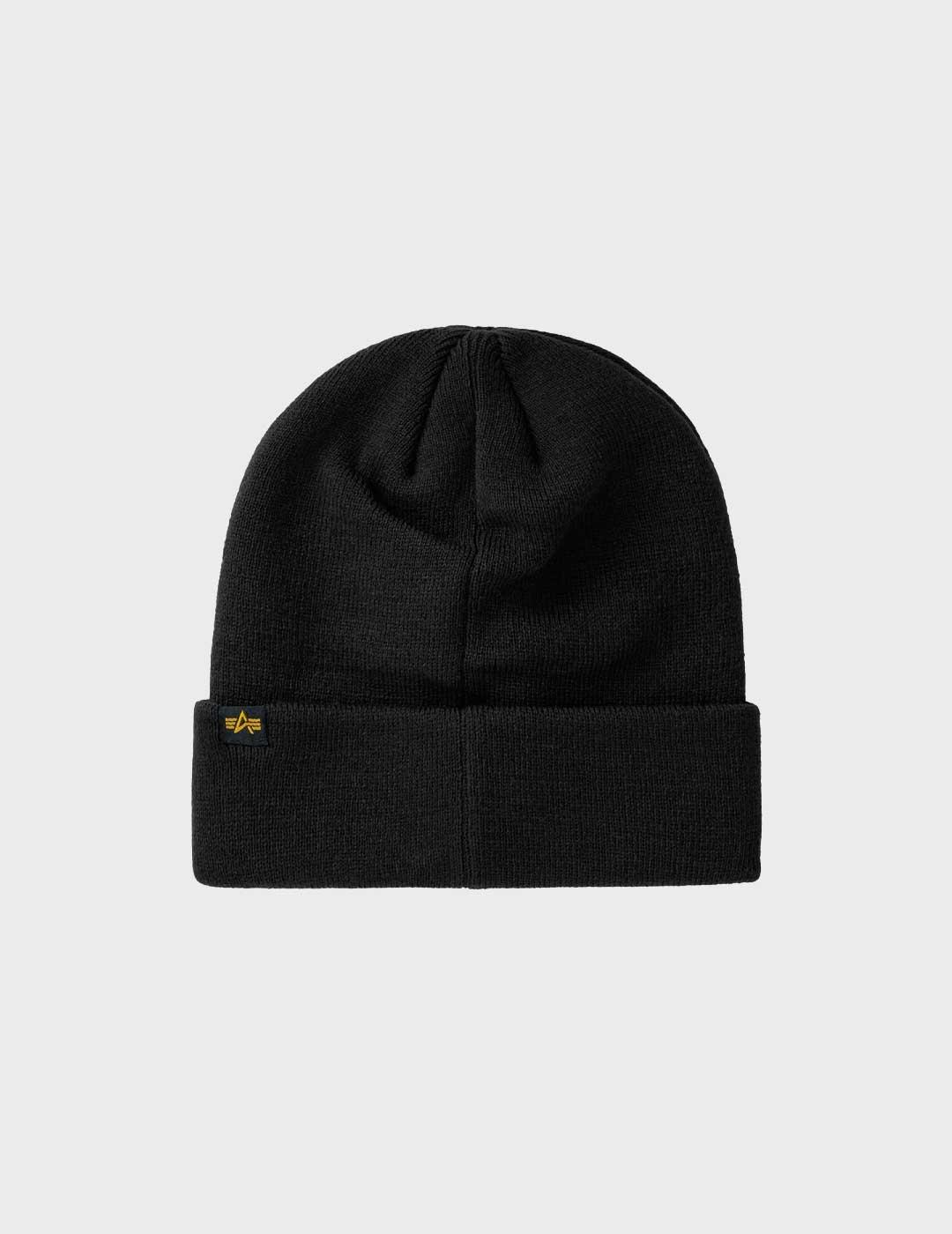 Alpha Crew gorro negro para hombre y mujer